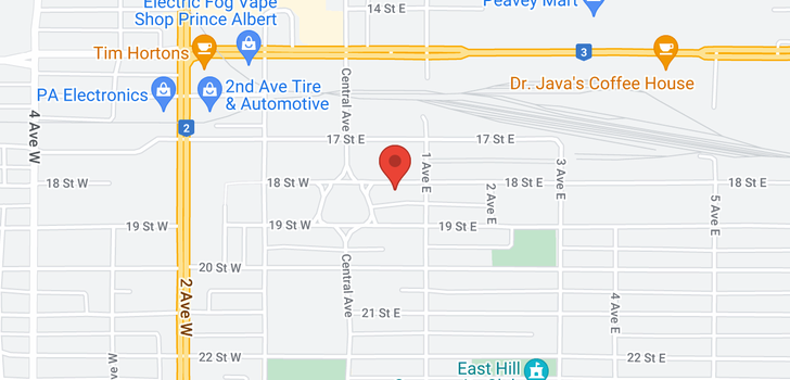 map of 31 18th ST E